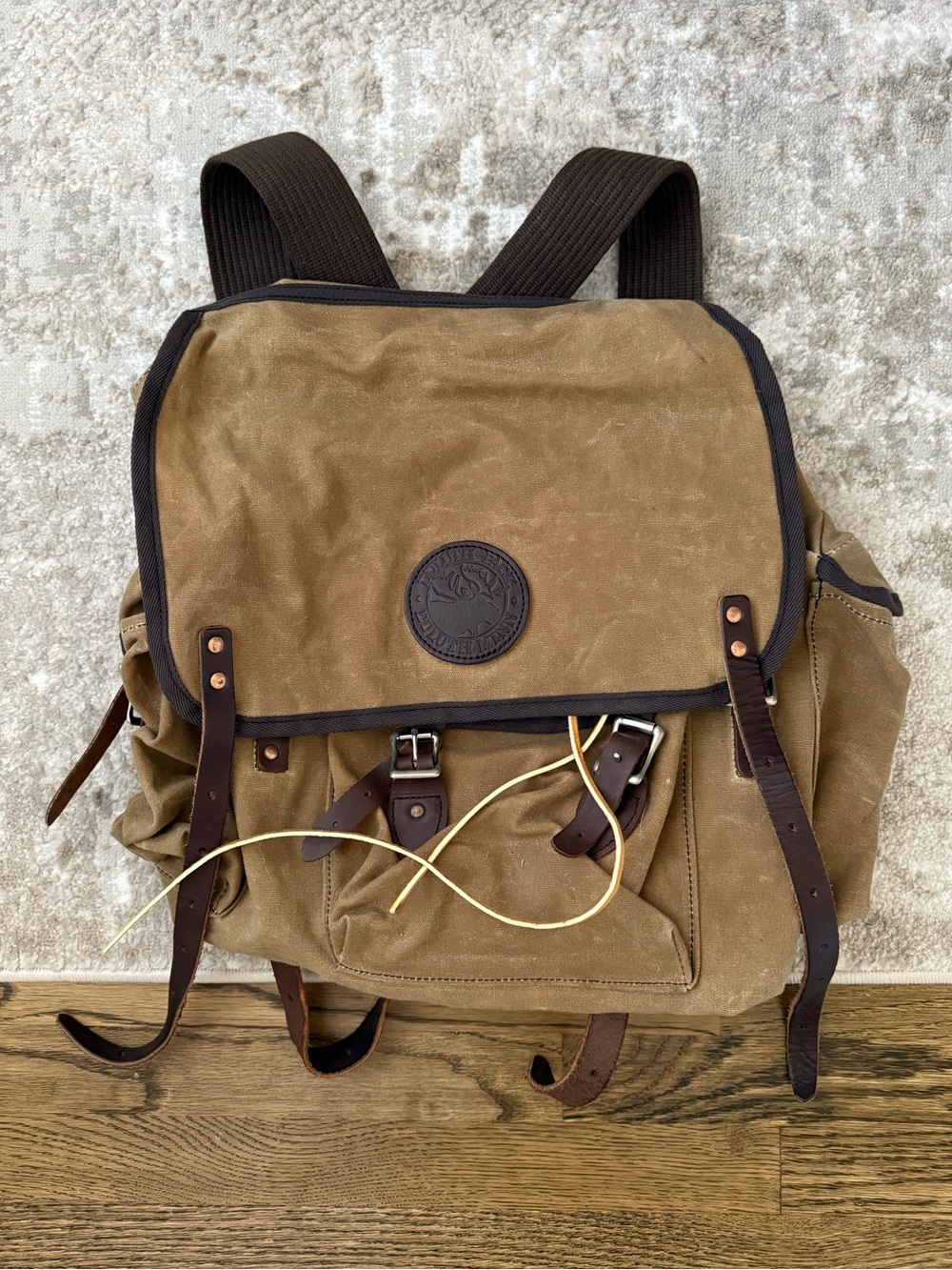 Duluth Pack Outdoor Hiking Granola Canvas Backpack